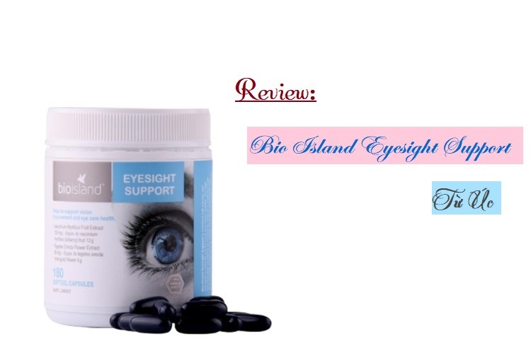 Review thuốc bổ mắt Bio Island Eyesight Support