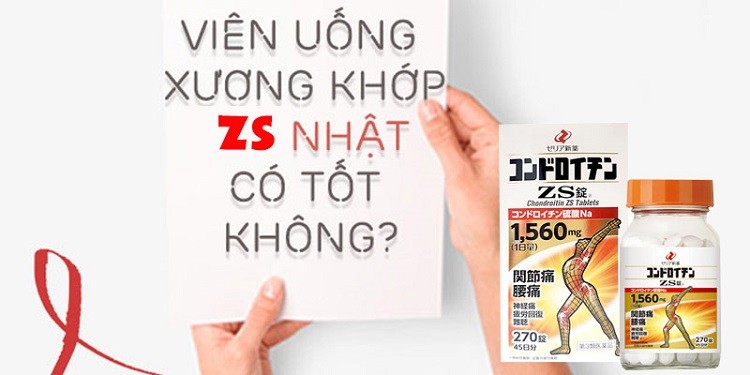 Review viên uống bổ khớp Chondroitin ZS