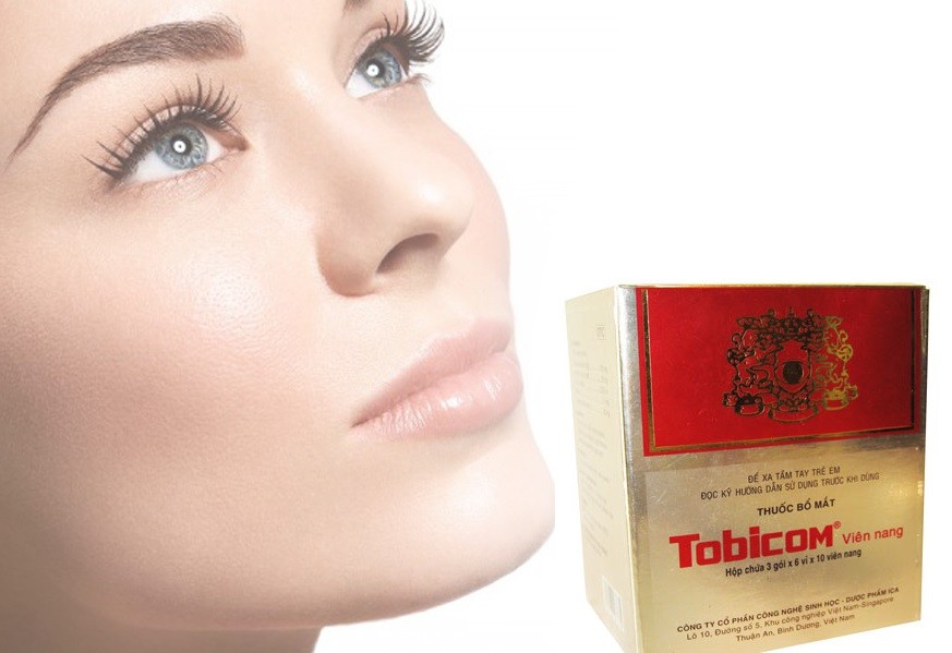 Thuốc bổ mắt Tobicom uống như thế nào?