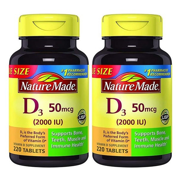 Review viên uống Nature Made Vitamin D3 của Mỹ có tốt không?
