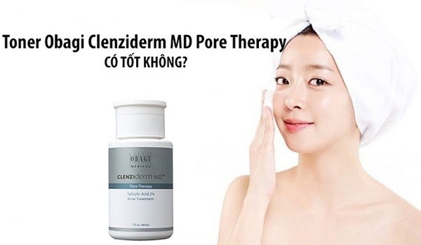 Obagi Clenziderm MD Pore Therapy review: Thành phần và công dụng 