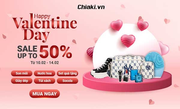 Chiaki Sale Up To 50% Valentine 14/02