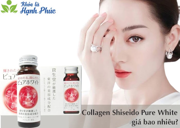 Collagen shiseido pure white giá bao nhiêu mua ở đâu chính hãng giá tốt