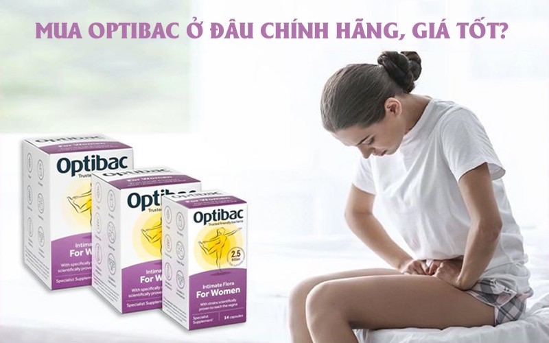 Mua Optibac tím ở đâu chính hãng, giá tốt?