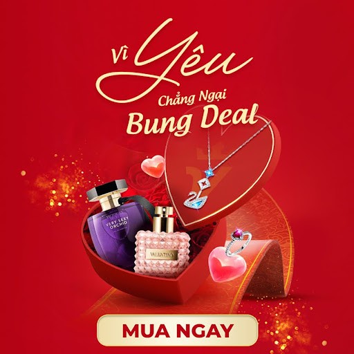 Vua Hàng Hiệu mở cửa trái tim: Sale lớn cho những món quà Valentine đặc biệt