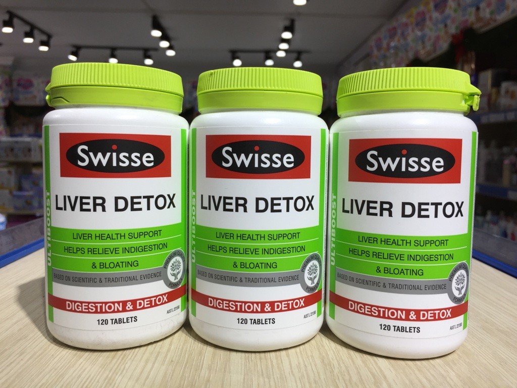 Viên uống Swisse Liver Detox Úc