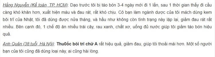 thuốc bôi trĩ chữ A của Nhật, kem bôi trĩ chữ A của Nhật, kem bôi trĩ chữ A Nhật Bản, kem bôi trĩ chữ A của Nhật webtretho, gel bôi trĩ chữ A của Nhật, kem bôi trĩ chữ A Nhật, review kem bôi trĩ chữ A của Nhật, cách sử dụng kem bôi trĩ chữ A