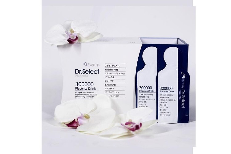 Nhau thai heo Dr. Select Placenta Drink 300000 bảo vệ chức năng gan