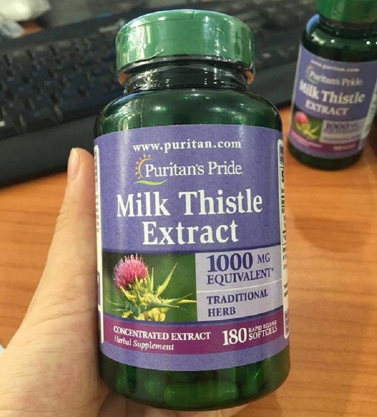 Sử dụng Milk Thistle Extract theo hướng dẫn