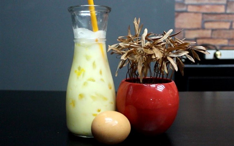 Soda trứng sữa