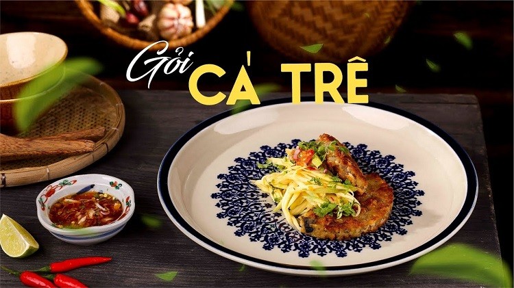 Gỏi xoài cá trê