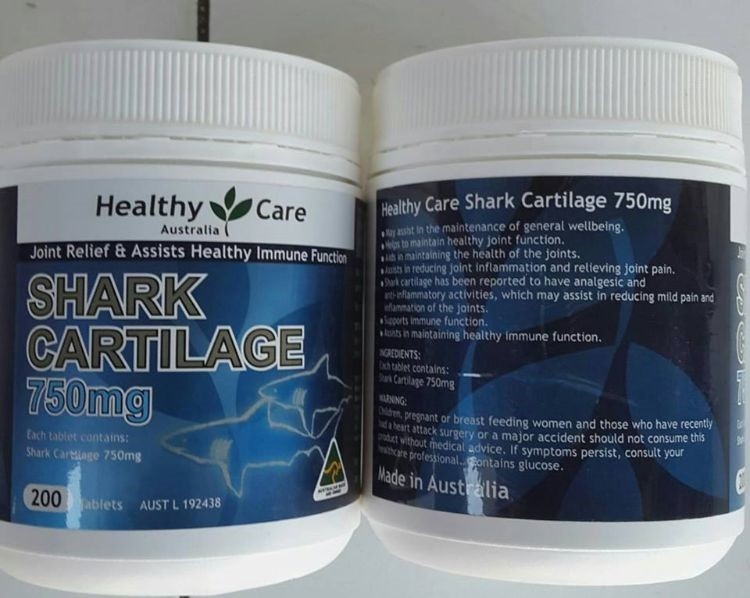 sụn cá mập Healthy Care 750mg