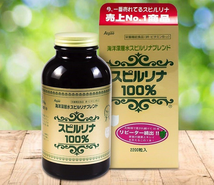 Tảo xoắn Spirulina Nhật Bản