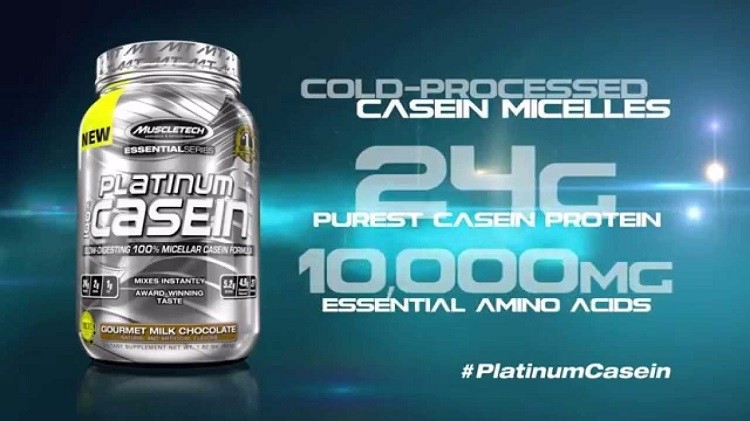 Platinum Casein MuscleTech 4Lbs