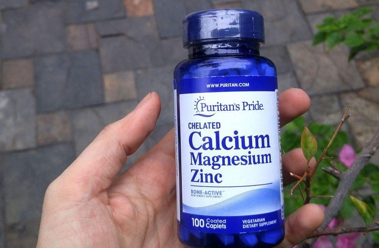 mua viên uống Calcium Magnesium Zinc 100 viên