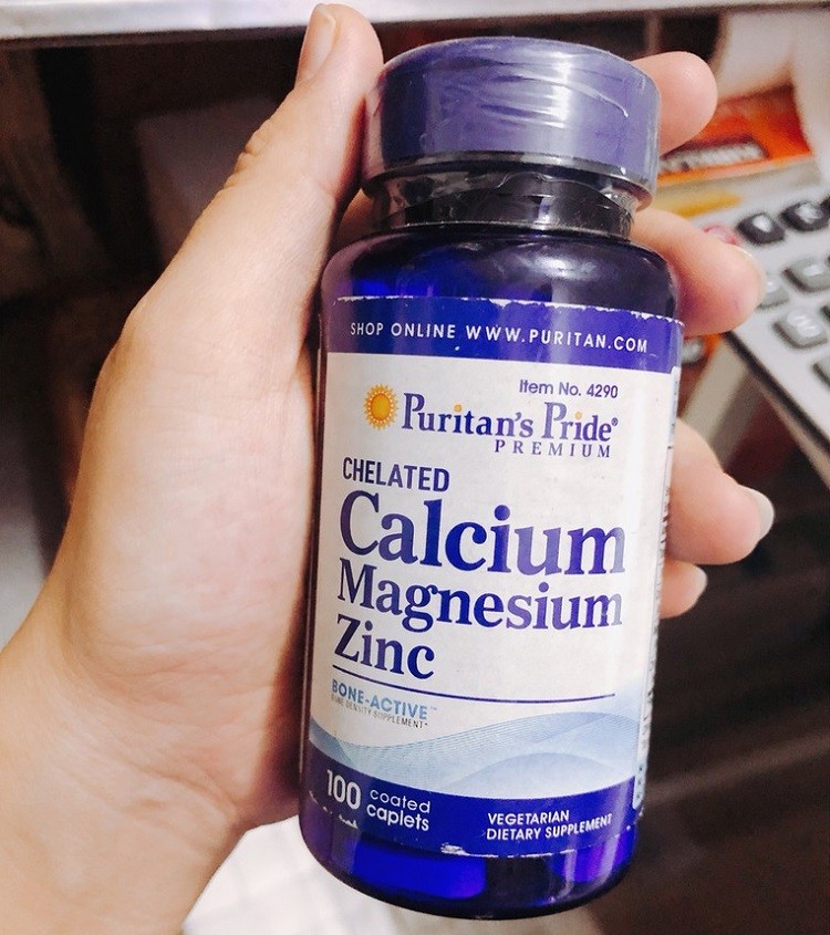 Viên uống Calcium Magnesium Zinc 100 viên