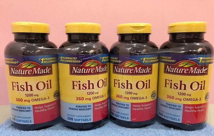 dầu cá Nature Made Fish Oil