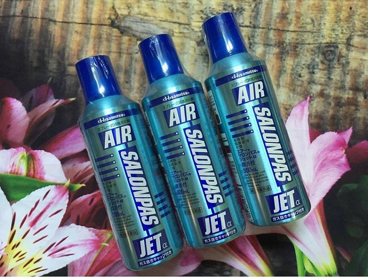 Xịt hỗ trợ giảm đau Air Salonpas Jet