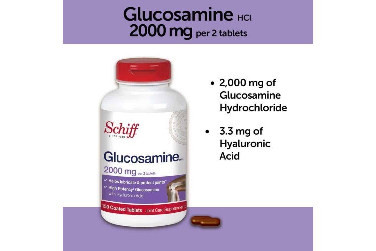 Viên uống Schiff Glucosamine 2000mg từ Mỹ
