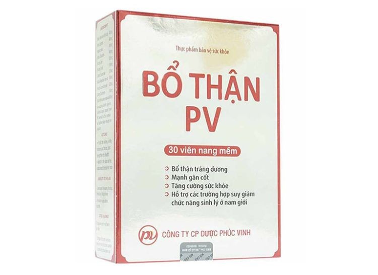 Bổ thận PV - top sản phẩm bổ thận tốt nhất hiện nay