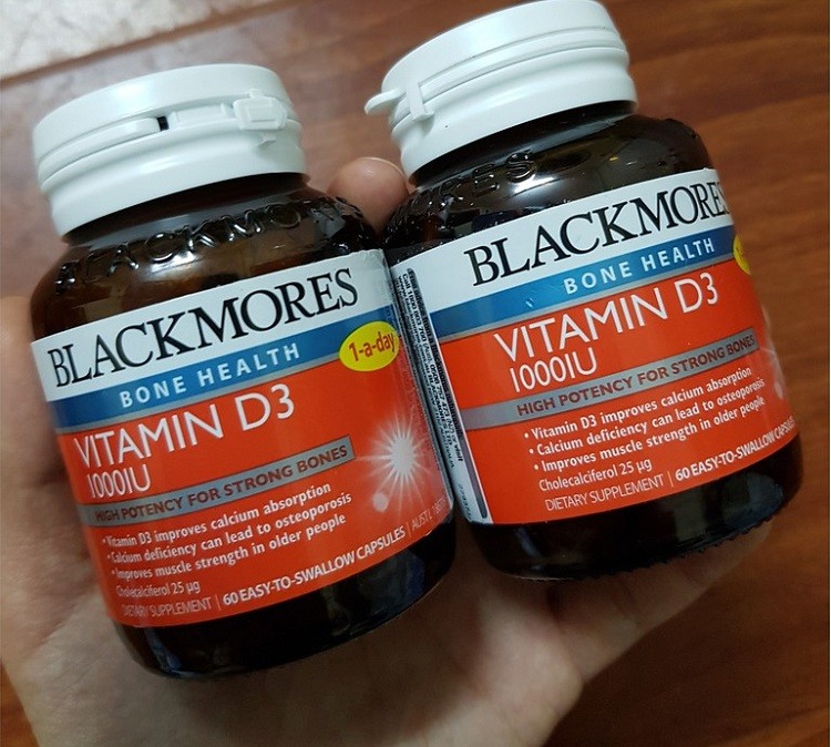 Viên uống Vitamin D3 1000IU Blackmores của Úc