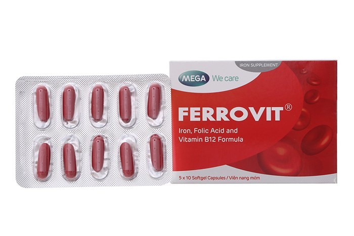 thuốc bổ máu ferrovit, bổ máu, thuốc bổ máu, ferrovit, thuốc sắt ferrovit