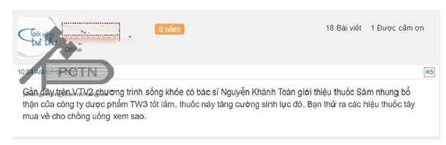 Sâm Nhung Bổ Thận TW 3, sâm nhung bổ thận tw3 webtretho, review Sâm Nhung Bổ Thận Trung Ương 3