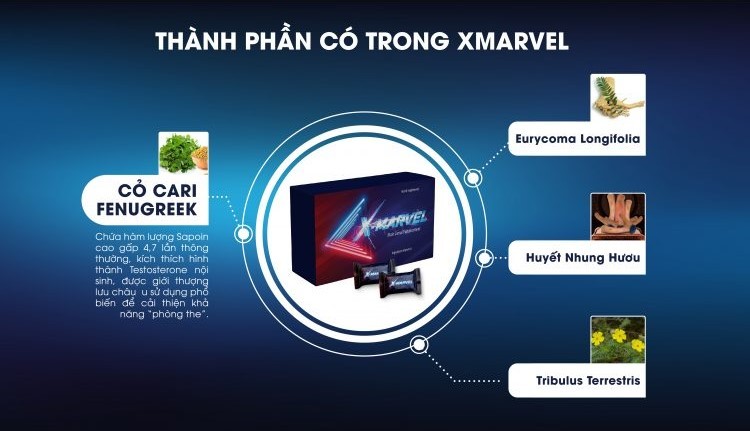 Review viên ngậm tăng cường sinh lý X Marvel chi tiết viên ngậm tăng cường sinh lý X Marvel