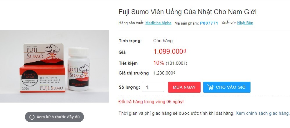 Review viên uống Fuji Sumo Nhật Bản tăng cường sinh lý nam giới alt= Review viên uống Fuji Sumo Nhật Bản tăng cường sinh lý nam giới