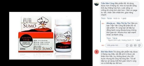 Review viên uống Fuji Sumo Nhật Bản tăng cường sinh lý nam giới