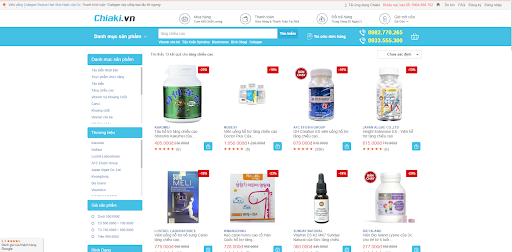 Sản phẩm tăng chiều cao cho bé