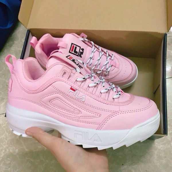 giày fila hồng, giày fila nữ hồng, giày fila màu hồng, giày fila nữ màu hồng