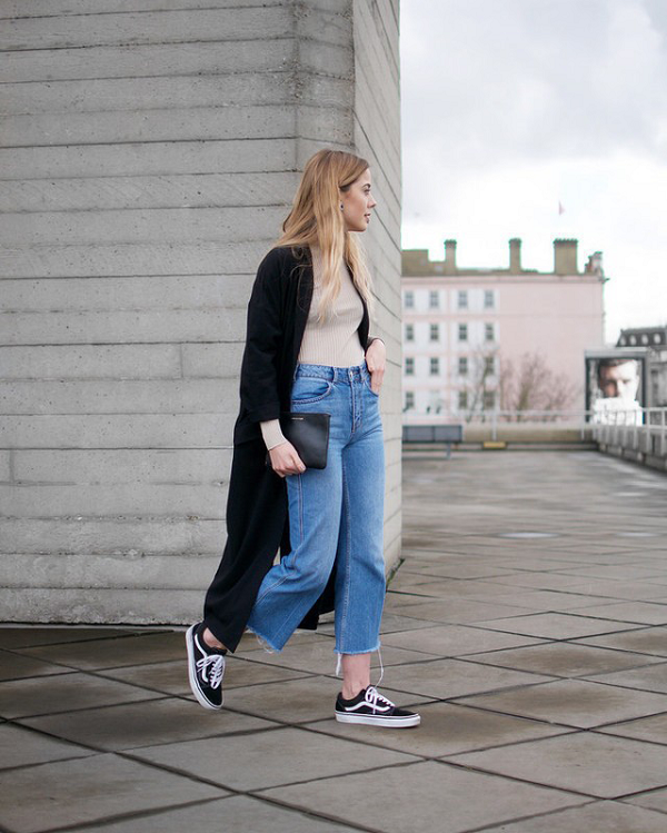 Giày Vans kết hợp với quần áo gì, cách phối đồ với giày vans, giày vans phối đồ