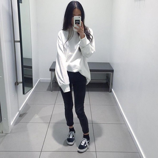 Giày Vans kết hợp với quần áo gì, cách phối đồ với giày vans, giày vans phối đồ