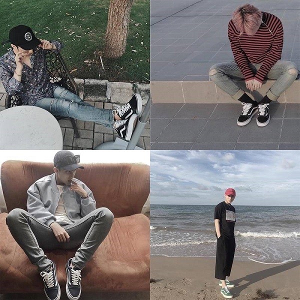 giày vans sơn tùng, sơn tùng đi giày vans