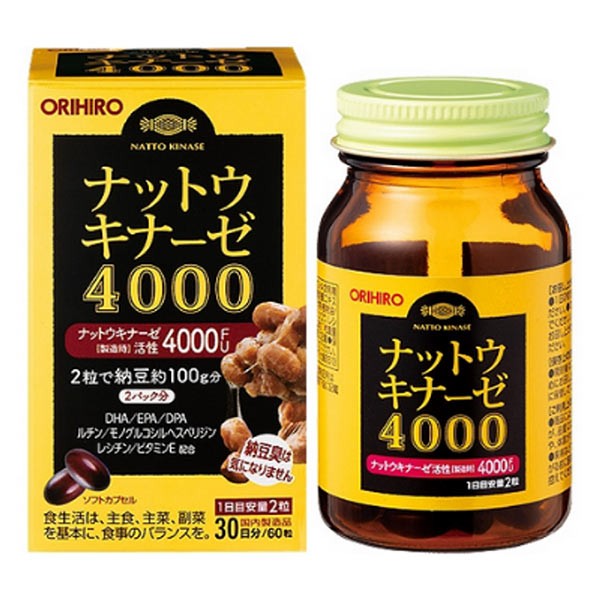 Thuốc bổ não Orihiro Nattokinase