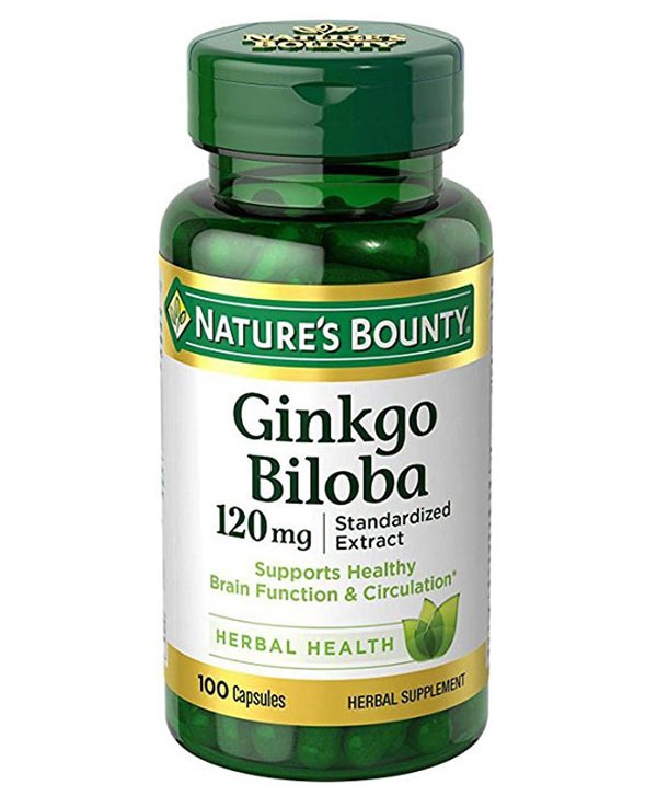 Thuốc bổ não Nature's Bounty Ginkgo Biloba
