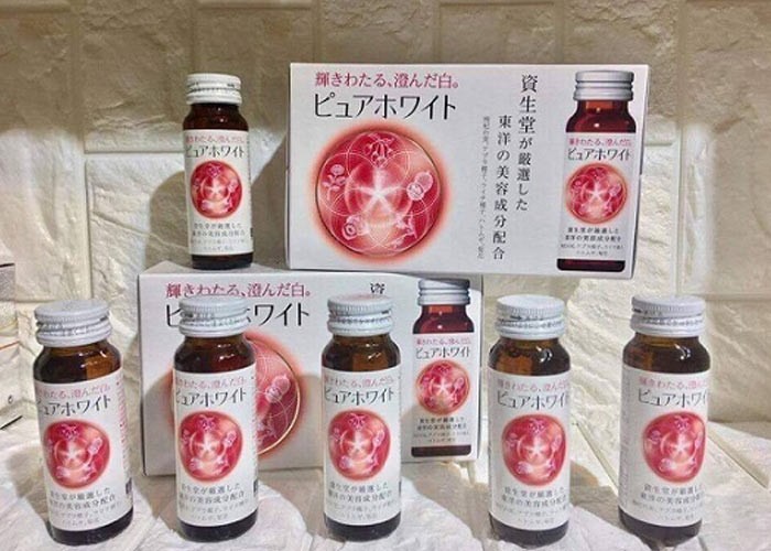 Collagen shiseido pure white dạng nước